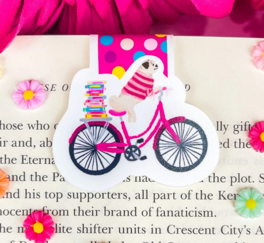 Bookish Pug Magnetic Bookmark